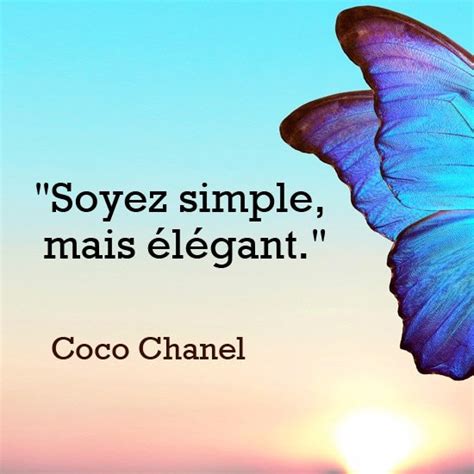 coco chanel citation simplicité|coco chanel style.